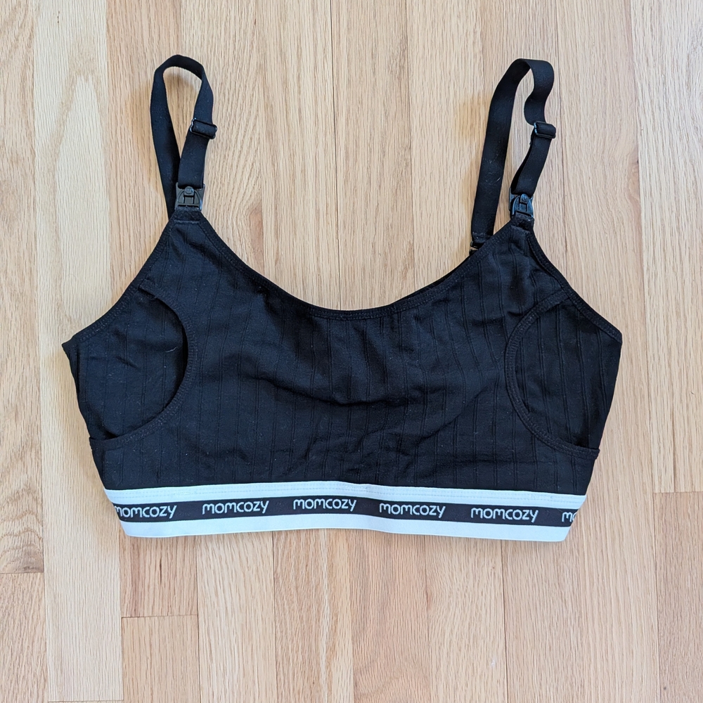 Momcozy Black Women's Comfort Bra